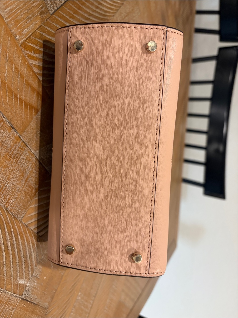 kate spade Pink Floral Appliqué Top-Handle Satchel - Picture 4 of 5